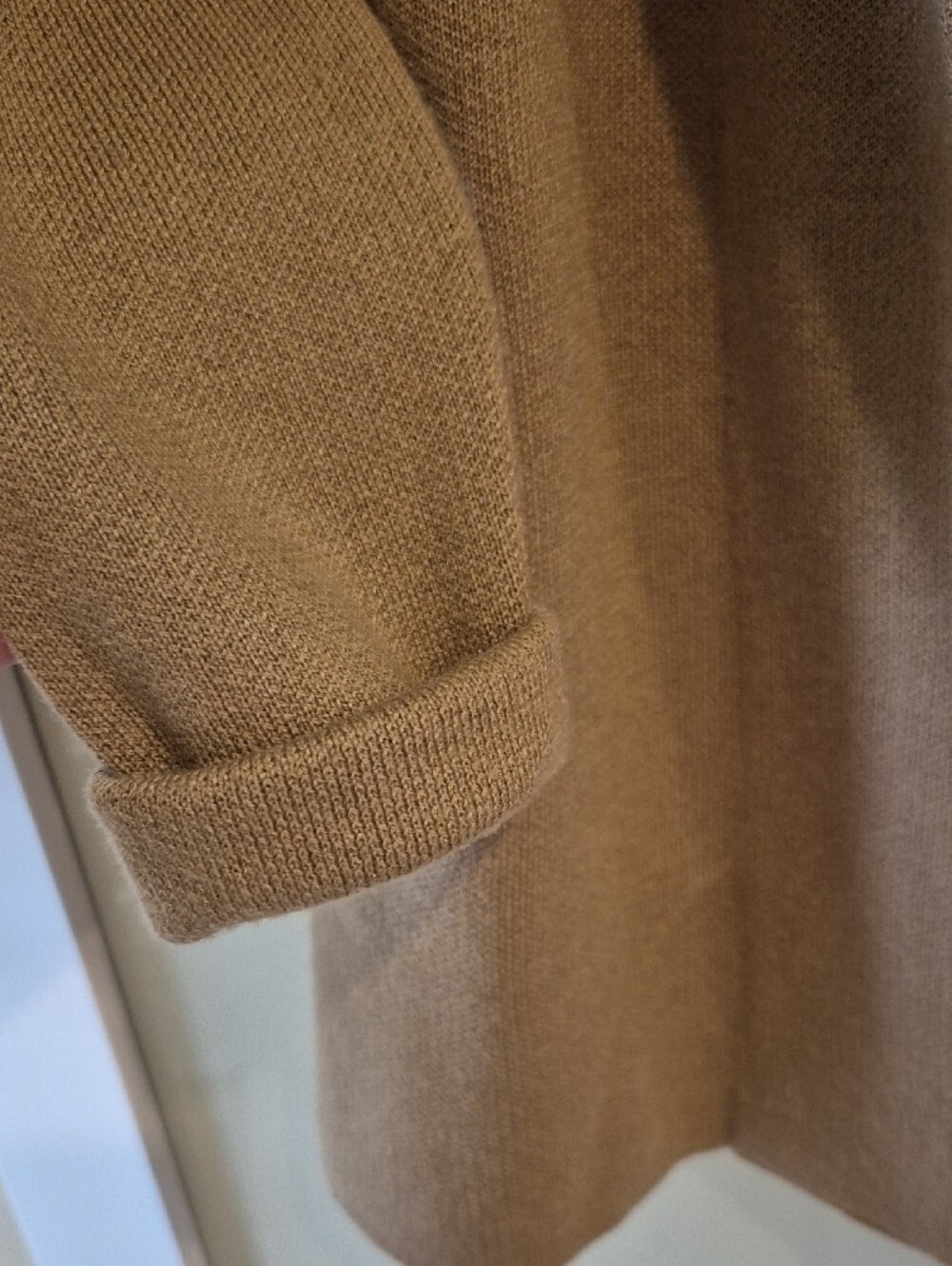 RW&Co Camel Single-Button Cardigan - Picture 5 of 6